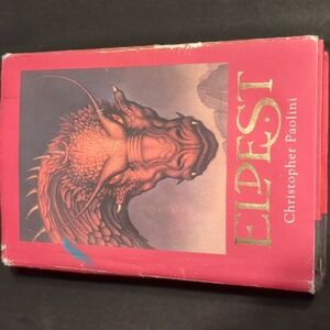 Book titled Eldest by Christopher Paolini